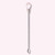 3 PCS Stainless Steel Nail Tool Stirrer(Pink) 3 PCS Stainless Steel Nail Tool Stirrer(Pink)