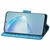 For Galaxy S20+ Butterfly Love Flower Embossed Horizontal Flip Leather Case with Bracket / Card Slot / Wallet / Lanyard(Blue)