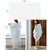 Month Embroidery Soft Absorbent Increase Thickened Adult Cotton Bath Towel, Pattern:April(Gray)