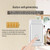 CACAZI A10G One Button One Receivers Self-Powered Wireless Home Cordless Bell, UK Plug(Black)