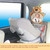 Cartoon Adjustable Safety Seat Car Back Interior Mirror Headrest Rear Facing Mirrors Monitor(Elephant)