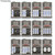 AC 100-240V 4 Slot Battery Charger for AA & AAA & 9V Ni-MH Battery, EU Plug