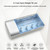 AC 100-240V 4 Slot Battery Charger for AA & AAA & C / D Size Battery, AU Plug