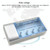 AC 100-240V 4 Slot Battery Charger for AA & AAA & C / D Size Battery, AU Plug