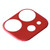 For iPhone 11 Aluminum Alloy Camera Lens Protector (Red)