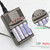 DC 100-240V 4 Slot Battery Charger for AA & AAA & 9V Ni-MH Battery, US Plug
