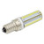 E14 5W 400LM 104 LED SMD 3014 Silicone Corn Light Bulb, AC 220V (Natural White Light)