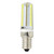 E14 5W 400LM 104 LED SMD 3014 Silicone Corn Light Bulb, AC 220V (Natural White Light)