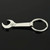 2 PCS Simulation Personality Wrench Bottle Opener Metal Keychain Car Pendant