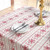 Linen Cotton Tablecloth Red Snowflakes Pattern Table Cloth Wedding Banquet Washable Table Cover Textiles, Size:140x220cm(Big Snowflake) Linen Cotton Tablecloth Red Snowflakes Pattern Table Cloth Wedding Banquet Washable Table Cover Textiles, Size:140x220cm(Big Snowflake)