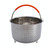 Stainless Steel Steaming Basket Plug-in Silicone Handle Pressure Cooker Steamer Kitchen Cooker Accessories, Typle:3 Quarts