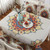 Retro Pattern Linen Table Cloth For Dinner Home Decor Dustproof Table Cover, Size:140x140cm(Nordic Style)