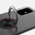 For Galaxy S20+ Metal Ring Holder 360 Degree Rotating TPU Case(Red+Red)