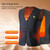 Plus Velvet Inside Men and Women Intelligent Charging Heating Vest Warm Clothes(Color:Black Size:XL) Plus Velvet Inside Men and Women Intelligent Charging Heating Vest Warm Clothes(Color:Black Size:XL)