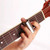 M02219 4 in 1 Plexiglass Slid Bar + Stainless Steel Slid Bar + Celluloid Guitar Finger Pick + Plastic Box Set
