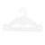15 PCS / 3 Packs Doll Clothes Drying Rack Girl Play House Toy Accessories(White)