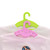 15 PCS / 3 Packs Doll Clothes Drying Rack Girl Play House Toy Accessories(White)