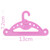 15 PCS / 3 Packs Doll Clothes Drying Rack Girl Play House Toy Accessories(White)