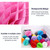 2 PCS Wedding Room Decoration Festive Mall Decoration Paper Honeycomb Ball Lantern, Size:6 inches 15 cm(Pink)