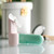 USB Charging Handheld Mini Folding Fan Desktop Fan(Pink)
