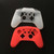 Handle Silicone Protective Case for Switch Pro Controller(Red)