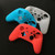 Handle Silicone Protective Case for Switch Pro Controller(Red)