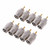 10 PCS UHF Connector Plugs PL-259 Male Solder for RG8X Coaxial Cable