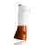 Croissant Cup Coffee Cup Stainless Steel Vacuum Flask with Rope(White)