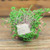 Artificial Handmade Model Material Sand Table Building Bush Flower Finished Flower(Purple Flower)
