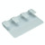 Practical Wall Sticking Phone Charging Holder Socket Strong Sticky Adhesive Sopport Rack Shelf With Hooks(Khaki)