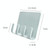 Practical Wall Sticking Phone Charging Holder Socket Strong Sticky Adhesive Sopport Rack Shelf With Hooks(Khaki)