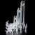 10 PCS Plastic High Transparent Frame Holder, Size:7 inch
