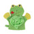Cartoon Children Double-sided Bath Towel Thickened Bathing Gloves(Green Frog)