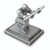 Executive Knight Shape Creative Household Office Desktop Storage Pen Holder (Silver)