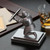 Executive Knight Shape Creative Household Office Desktop Storage Pen Holder (Silver)