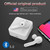 T88 Mini Touch Control Hifi Wireless Bluetooth Earphones TWS Wireless Earbuds with Charger Box(White)