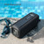 P15 10W Portable Bluetooth Speaker Outdoor Loudspeaker Sound System Stereo, Support TF&FM(Gray)