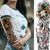 Large Arm Sleeve Waterproof Temporary Tattoo Sticker(TQB-045)