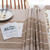 Rectangle Cotton Linen Tassels Dining Tablecloth Wedding Party Kitchen Home Decoration Table Cover, Size:140x180cm(Blue Green Straight Line)