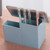 Creative Multifunctional Desktop Plastic Storage Phone Holder Pen Holder(White)