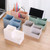 Creative Multifunctional Desktop Plastic Storage Phone Holder Pen Holder(Pink)