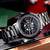 SANDA1009 Watch Man Student Casual Waterproof Steel Band Watch Man(Black) SANDA1009 Watch Man Student Casual Waterproof Steel Band Watch Man(Black)