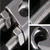 2 PCS Stainless Steel Clip U-shaped Wire Rope Card Head Rope Wire Rope Rolling Head Buckle, Specification:M5