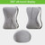 Pregnant Women Comfortable Anti-pressure Knee Pillow Cushion Yoga Legs Pillows(Lake Blue)