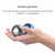 Fully Disassembled Rotating Tabletop Ball Decompression Gyroscope Tabletop Toy, Specification:Diameter 45mm(Gold)
