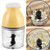 Portable Mixing Cup Electric Soy Milk Juicer Multi-function Cooking Machine Home Meat Grinder(Beige)