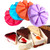 DIY Silicone Eight-point Triangle Mould Silicone Cake Mold Baking Tool, Random Color Delivery(274.5cm)