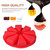 DIY Silicone Eight-point Triangle Mould Silicone Cake Mold Baking Tool, Random Color Delivery(274.5cm)