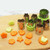 8 in 1 Stainless Steel Biscuit Mold Set Printing Vegetable Fruit Cutting Embossing Mold 1 Big 7 Small Green