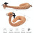 Multifunctional Lazy Mobile Phone Bracket U Shaped Pillow Two-in-one Cartoon Foam Particle Neck Pillow(Dinosaur)